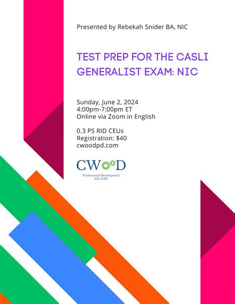 This listing is intended for use as a study aid only. . Casli generalist knowledge exam prep